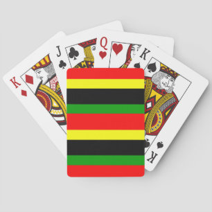 Jeu De Cartes Traces Afrocentriques