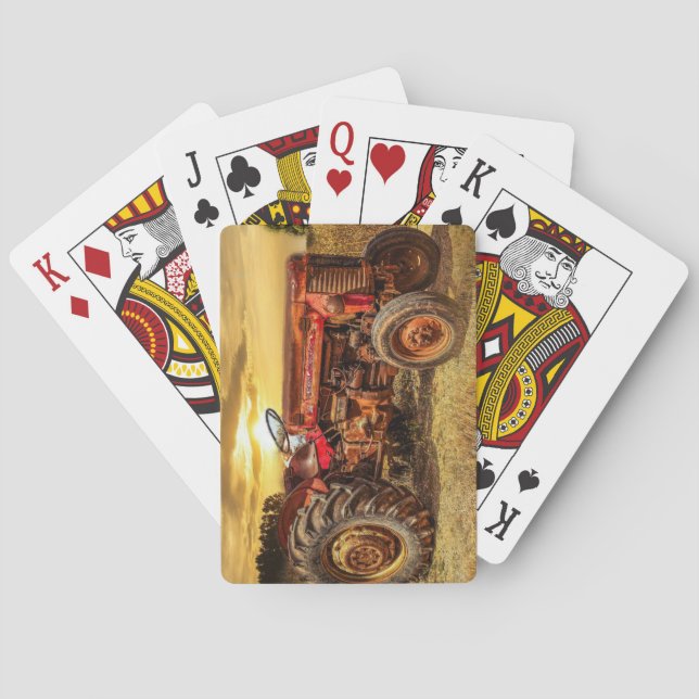 Jeu De Cartes Traceur de la ferme rouge (dos)