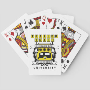 JEU DE CARTES TRAILER TRASH UNIVERSITY