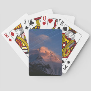 Jeu De Cartes Traînée d'étoiles Mt. Everest Tibet, Chine