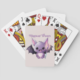 Jeu De Cartes Traitements magiques avec Bats mignons