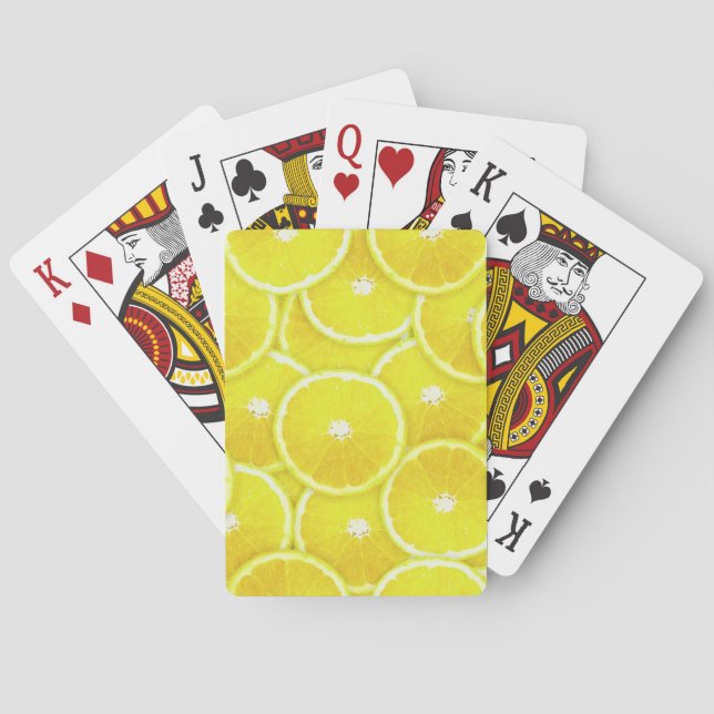 Jeu De Cartes Tranches de citron (dos)