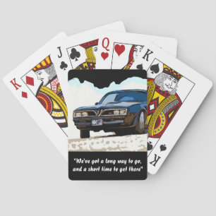 JEU DE CARTES TRANS AM 1977