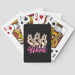 Jeu De Cartes Travail d'acteur
