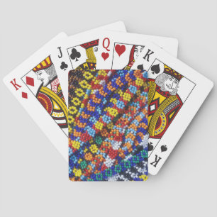 Jeu De Cartes Travail de perles, Melmoth, Kwazulu-Natal, Afrique
