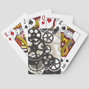 Jeu De Cartes Travail de roues de dent