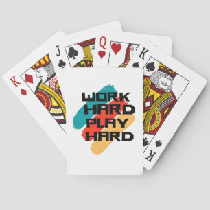 Jeu De Cartes Travailler dur si dur pour les travailleurs - Fête