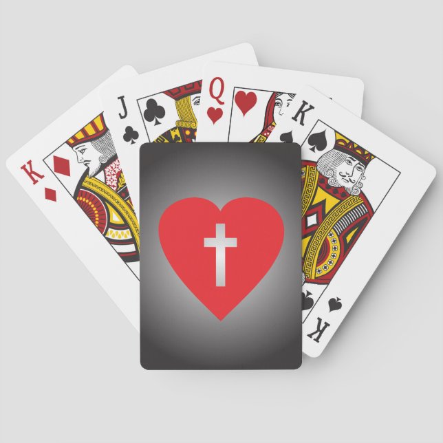 Jeu De Cartes Traverser mon coeur (dos)