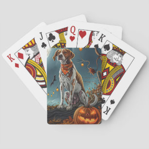 Jeu De Cartes Treeing Walker Halloween Effrayant