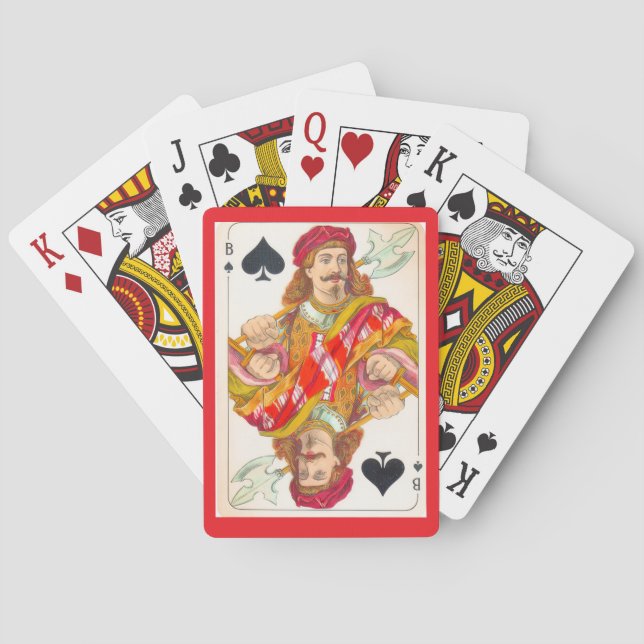 Jeu De Cartes "Trefle Hollandais 1927" (dos)