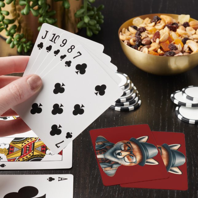 Jeu De Cartes Trendy Fox Character (In Situ)
