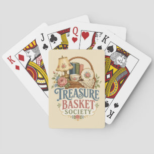 Jeu De Cartes Trésor Corbeille Société Cottagecore