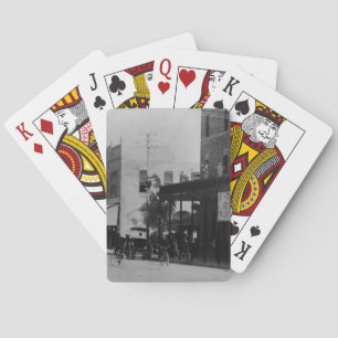 Jeu De Cartes Trians de pédétriane cycliques et carriages de cor