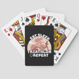 Jeu De Cartes Triathlon - Manger Dormir Triathlon Répéter
