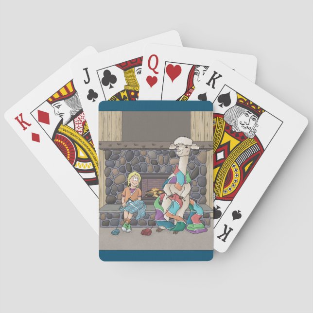 Jeu De Cartes Tricot d'alpaca (dos)