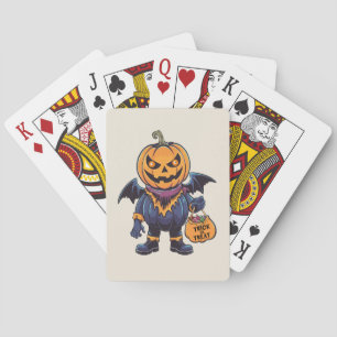 Jeu De Cartes Tricoter ou traiter Joyeux Halloween