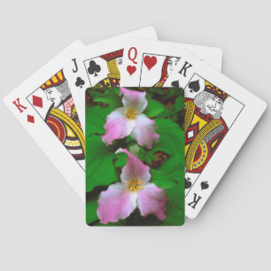Jeu De Cartes Trillium Fleur sauvage