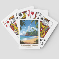 Trinité-et-Tobago Caraïbes Travel Art Vintage