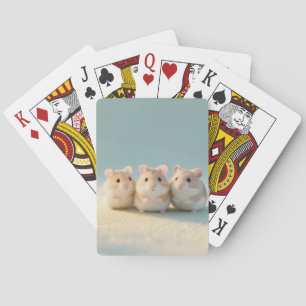 Jeu De Cartes Trio adorable de souris
