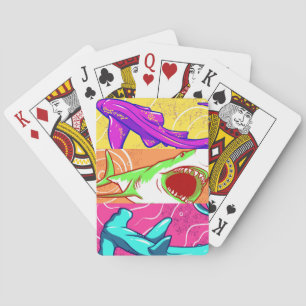 Jeu De Cartes Trio de requins