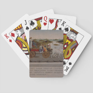 Jeu De Cartes Triomphe de Federigo da Montefeltro, duc d'Urbino