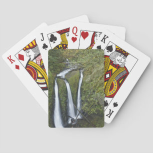 Jeu De Cartes Triple Falls, gorge du Columbia