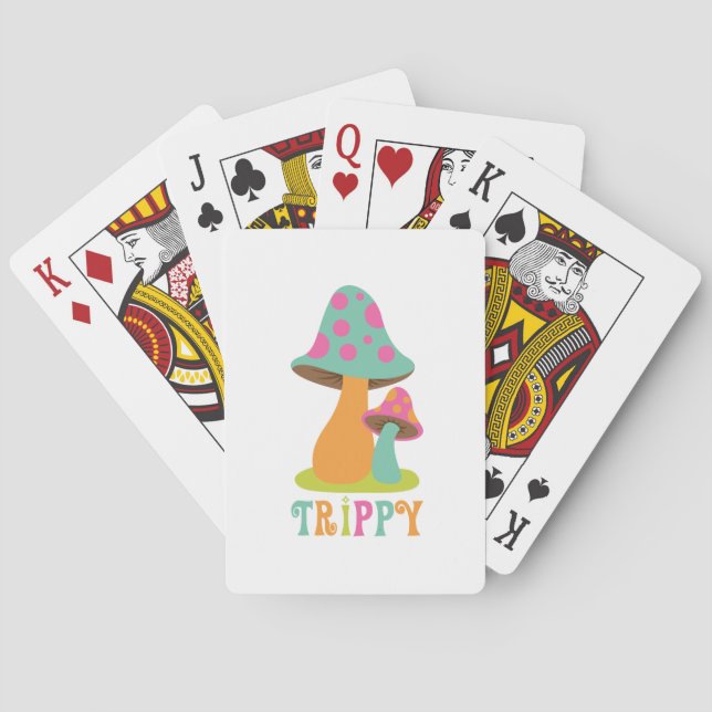 Jeu De Cartes Trippy Mushroom (dos)