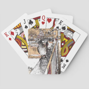 Jeu De Cartes Trois pigeons
