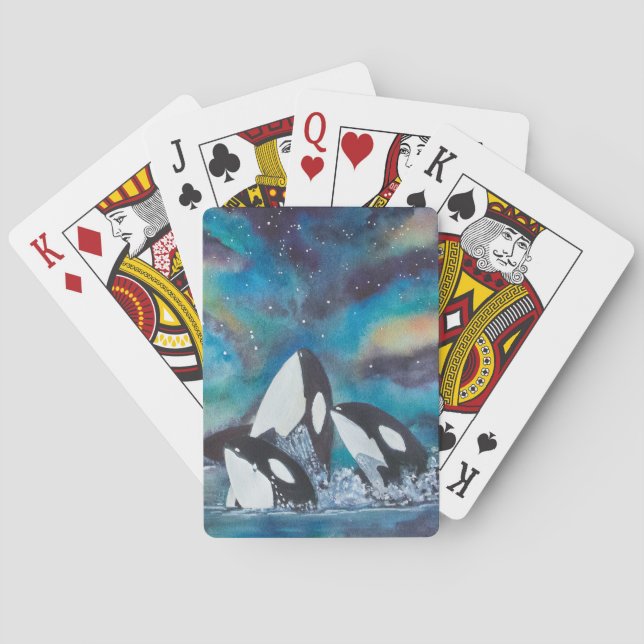 Jeu De Cartes Trois Soeurs Jouer aux cartes - ColetteAquarelles (dos)