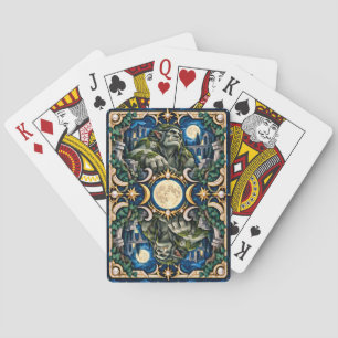 Jeu De Cartes Troll, Monstre en Papier Découpé