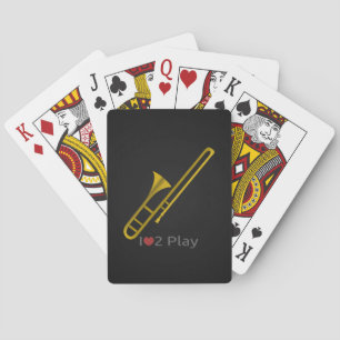 Jeu De Cartes Trombone cartoon Playing Cards