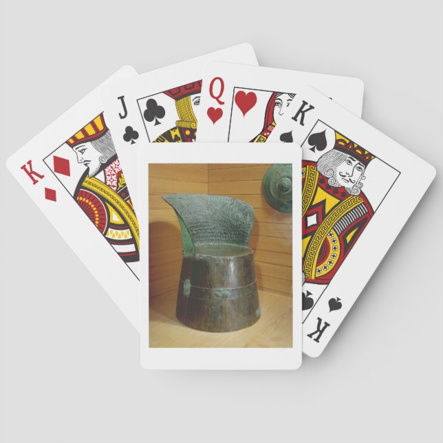 Jeu De Cartes Trône funéraire, période de Villanovan, 1ère moiti (dos)