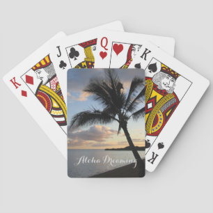 Jeu De Cartes Tropcal Palm Ocean Aloha