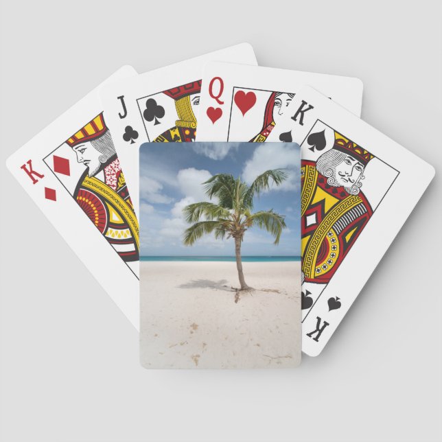 Jeu De Cartes Tropical Beaches | Eagle Beach, Aruba (dos)