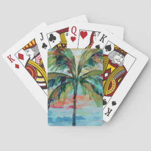 Jeu De Cartes Tropical   Palmier