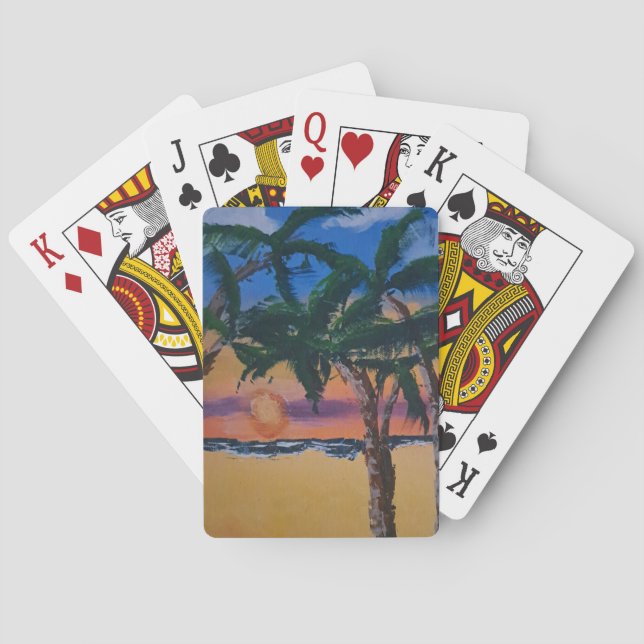 Jeu De Cartes Tropical Playing Cards (dos)