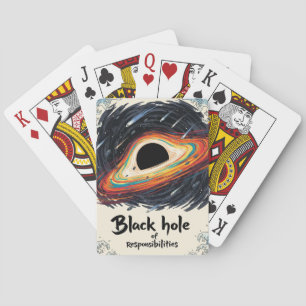Jeu De Cartes Trou noir de responsabilités - Espace amusant