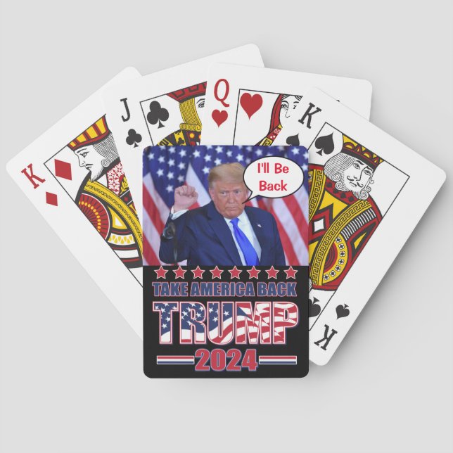 Jeu De Cartes Trump 2024 sera de retour (dos)