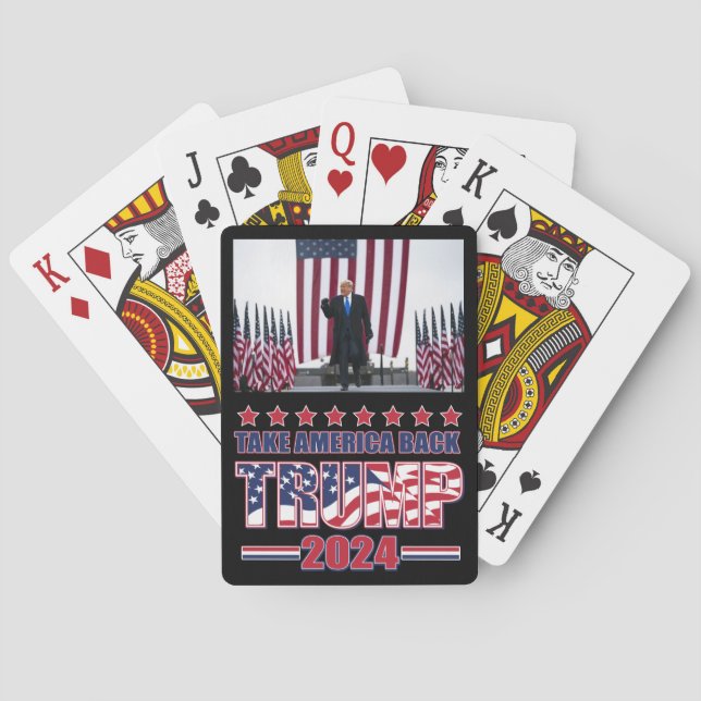 Jeu De Cartes Trump 2024 Tak America (dos)