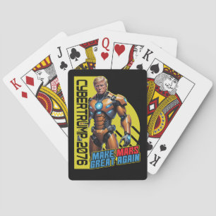 Jeu De Cartes Trump 2076   Campagne présidentielle martienne
