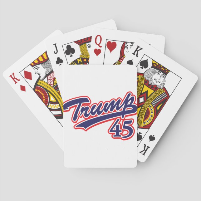 Jeu De Cartes Trump 45 ! (dos)