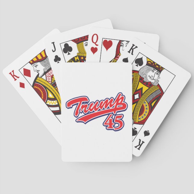 Jeu De Cartes Trump 45 ! (dos)
