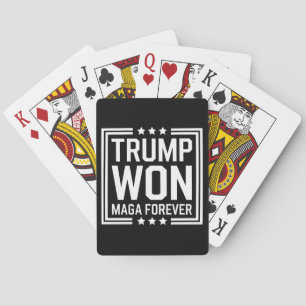 Jeu De Cartes Trump a gagné la 47e élection présidentielle améri