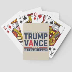 Jeu De Cartes Trump a gagné l'élection 2024 Président Trump Vanc