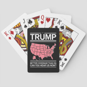 Jeu De Cartes Trump a une meilleure couverture que la 5G Pouvez-
