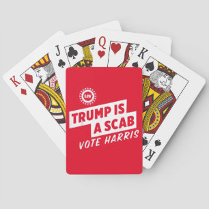Jeu De Cartes Trump est le président de Scab Vote Harris 2024
