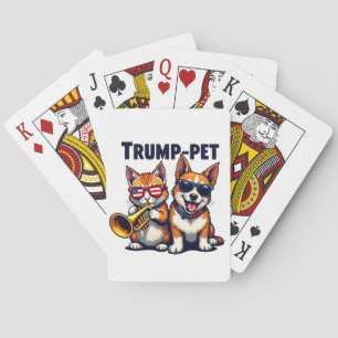 Jeu De Cartes Trump familier Trump Rendre nos animaux en sécurit