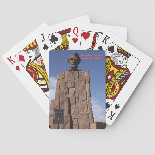 Jeu De Cartes Trump n'est pas honnête : jouer aux cartes (dos)