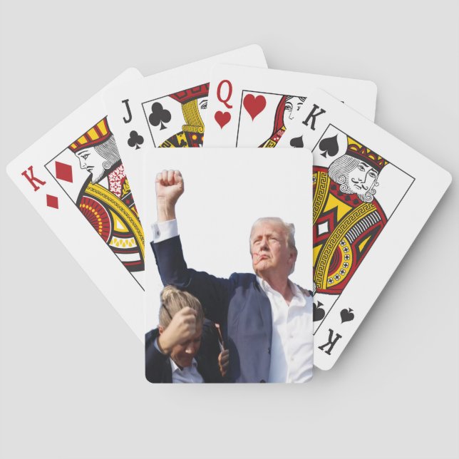 Jeu De Cartes Trump Survivor ! Retournez les cartes America 2024 (dos)