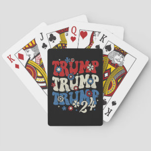 Jeu De Cartes Trump Trump Trump 2024 Rétro 